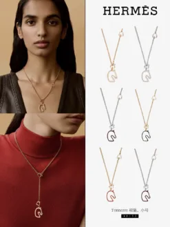 HERMES Necklaces F020260401030249