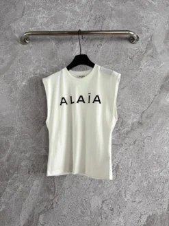 ALAIA T-shirts & Vests Cotton S-L A6020260527142089