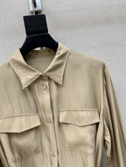 Alternative view of BRUNELLO CUCINELLI Shirts & Polos SilkCotton S-L B85202605270368129