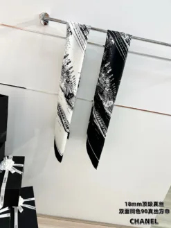 Alternative view of CHANEL Scarves A5020260504044879