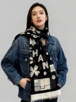Alternative view of CHANEL Scarves A7020260504508179