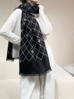 Alternative view of CHANEL Scarves A7020260504835479