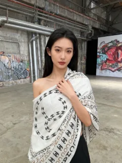 Alternative view of CHANEL Scarves B0520260504191589