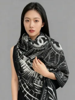 Alternative view of CHANEL Scarves B0520260504192789