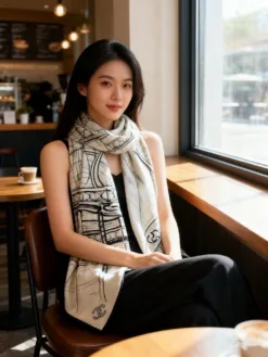 CHANEL Scarves B0520260504786389