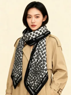 Alternative view of CHANEL Scarves B0520260504876389
