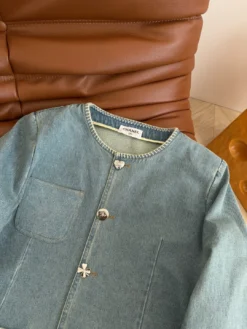 Alternative view of CHANEL Coats & Jackets Denim ONE SIZE C55202605281681149