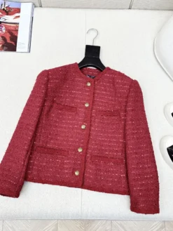 CHANEL Coats & Jackets Knitted S-L C55202605282531149