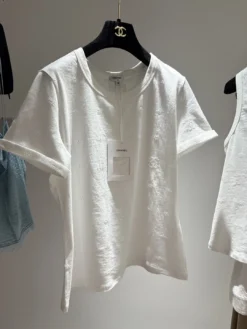 CHANEL T-shirts & Vests Cotton 36-40 B30202605270286109