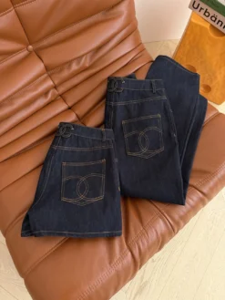 CHANEL Trousers & Shorts Denim ONE SIZE B75202605271174119