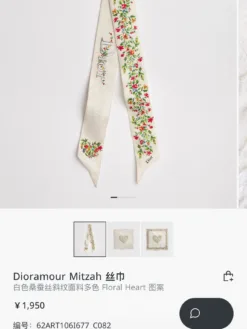 DIOR Scarves D520260504267049