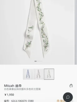 DIOR Scarves D520260504420049