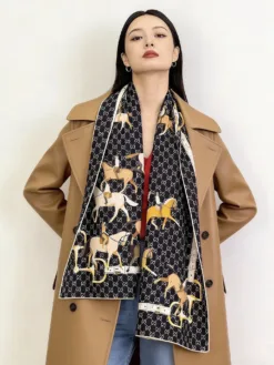 Alternative view of GUCCI Scarves B1020260504045499
