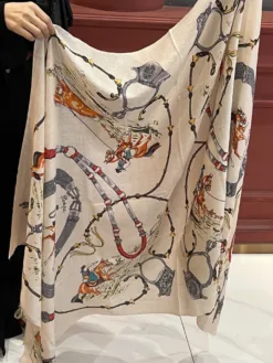 Alternative view of HERMES Scarves A9520260504043089