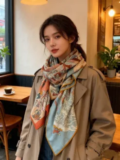 HERMES Scarves B1020260504982299