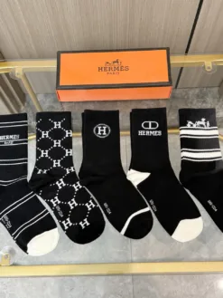 HERMES Socks D520260503373949