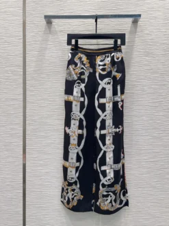 HERMES Trousers & Shorts Silk S-XL C55202605282441149