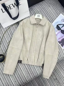 LOEWE Coats & Jackets Suede S-L A070202605271081349