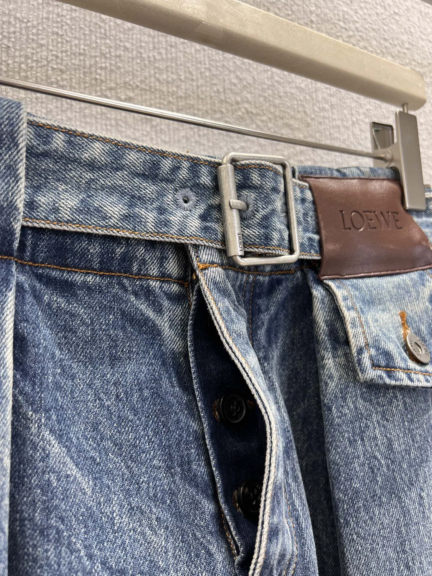 LOEWE Trousers & Shorts Denim S-L C00202605270828129 - Image 5