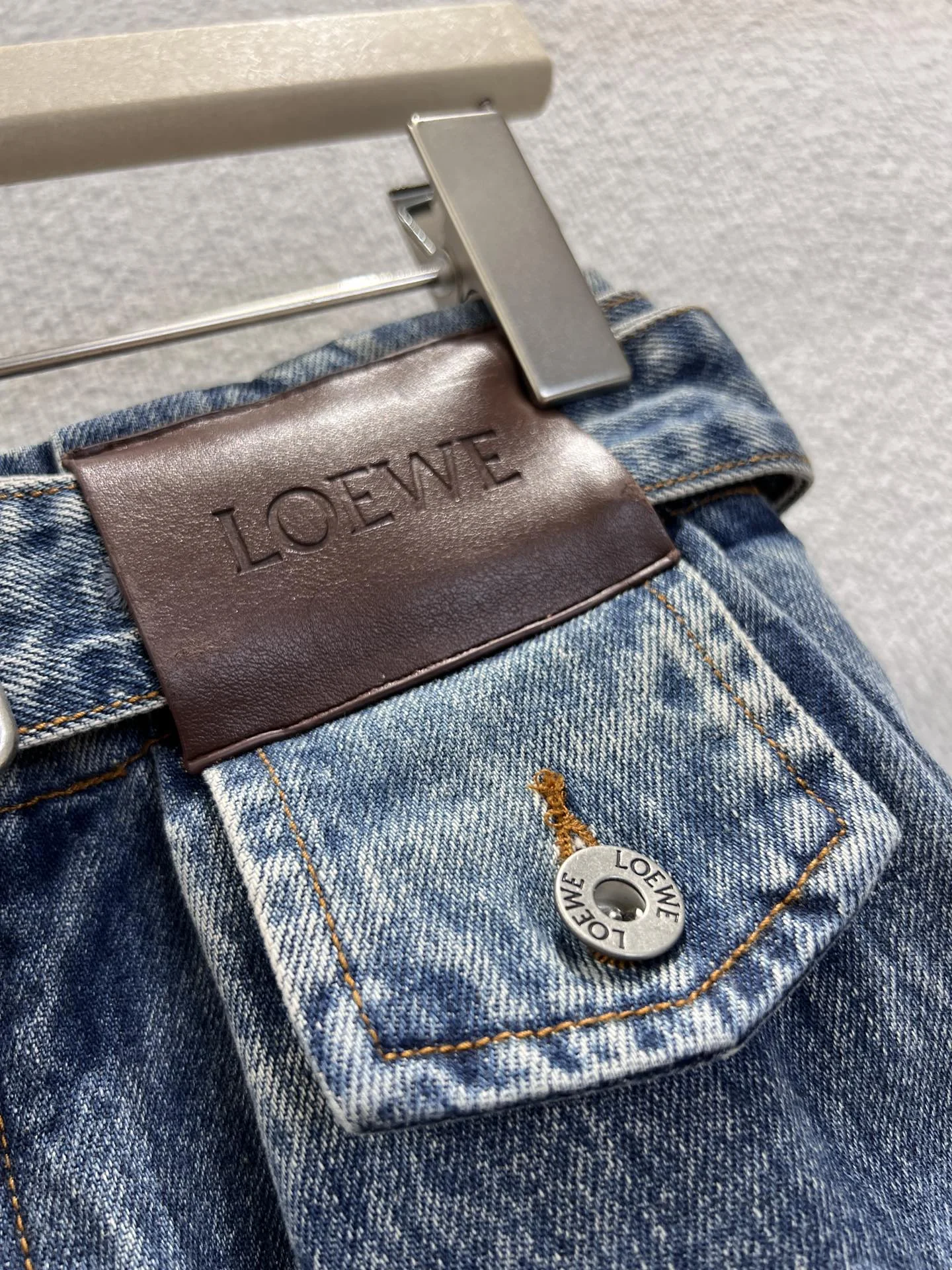 LOEWE Trousers & Shorts Denim S-L C00202605270828129 - Image 6