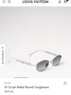 LV Glasses & Sunglasses A3520260504884669
