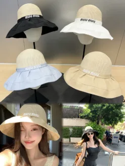 Alternative view of MIU MIU Hats & Caps E520260503558549