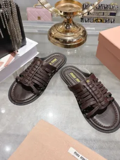 Alternative view of MIU MIU Sandals & Slides EU35-39 B60202605030770119
