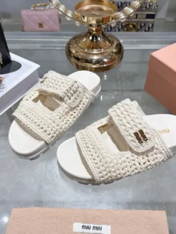 Alternative view of MIU MIU Sandals & Slides EU35-39 B90202605030759129