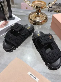 Alternative view of MIU MIU Sandals & Slides EU35-39 B90202605030760129