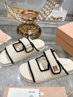 Alternative view of MIU MIU Sandals & Slides EU35-39 B90202605030761129