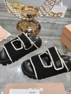 Alternative view of MIU MIU Sandals & Slides EU35-39 B90202605030763129