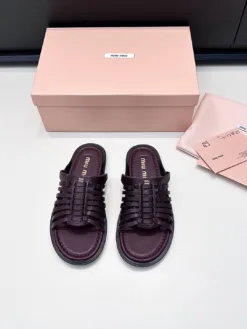 Alternative view of MIU MIU Sandals & Slides EU35-39 B90202605031546129