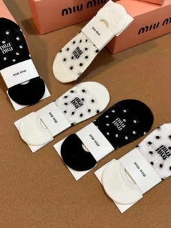 Alternative view of MIU MIU Socks C520260503265549