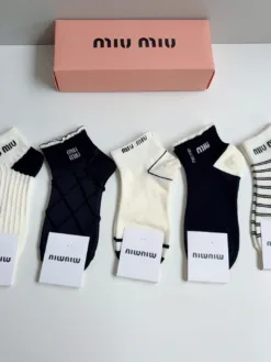Alternative view of MIU MIU Socks D020260503058549
