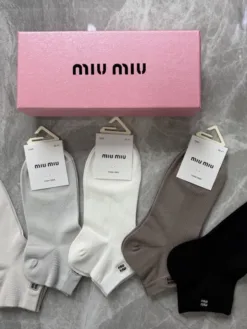 Alternative view of MIU MIU Socks D520260503054249
