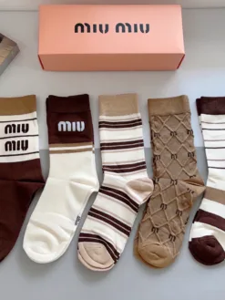 Alternative view of MIU MIU Socks D520260503059449