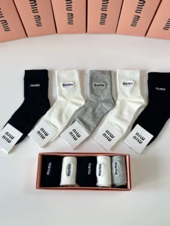 Alternative view of MIU MIU Socks D520260503150649