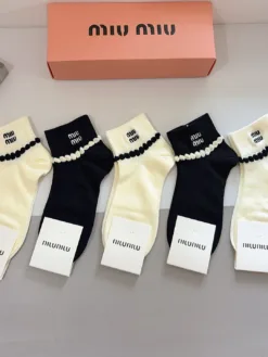 Alternative view of MIU MIU Socks D520260503154349