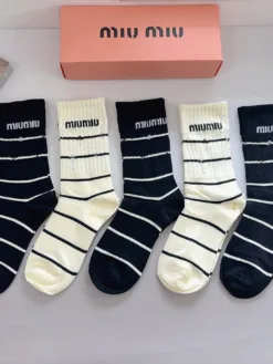 Alternative view of MIU MIU Socks D520260503225449