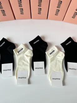 Alternative view of MIU MIU Socks D520260503318049