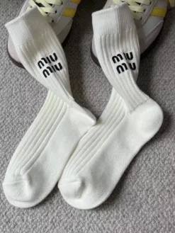 Alternative view of MIU MIU Socks D520260503465849