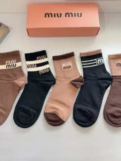 Alternative view of MIU MIU Socks D520260503661849