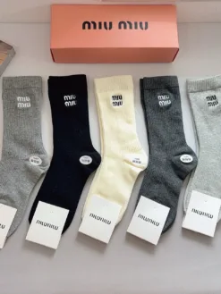 Alternative view of MIU MIU Socks E020260503120649