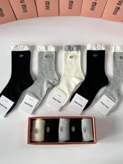 Alternative view of MIU MIU Socks E020260503202249
