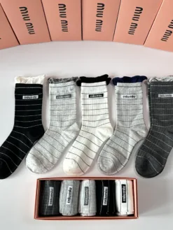 Alternative view of MIU MIU Socks E020260503663649