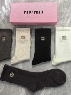 Alternative view of MIU MIU Socks E020260503663749