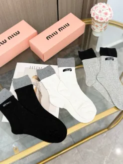 Alternative view of MIU MIU Socks E520260503148949