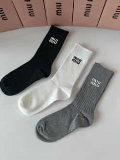 Alternative view of MIU MIU Socks E520260503343549