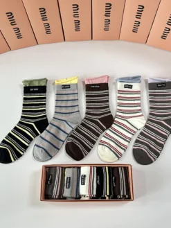 Alternative view of MIU MIU Socks E520260503466449