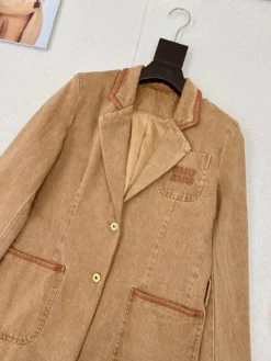 Alternative view of MIU MIU Coats & Jackets Denim S-L C25202605282711139